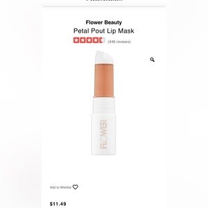 FLOWER BEAUTY Petal Pout Lip Mask | Scented Lips Color | LUCKY - SWEET HONEY